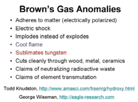 Browns Gas